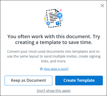 Create template window